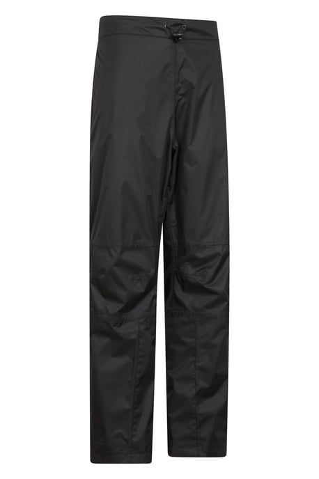 'Spray' Women's Short Overtrousers with Taped Seams Waterproof Pants Black - Image 2