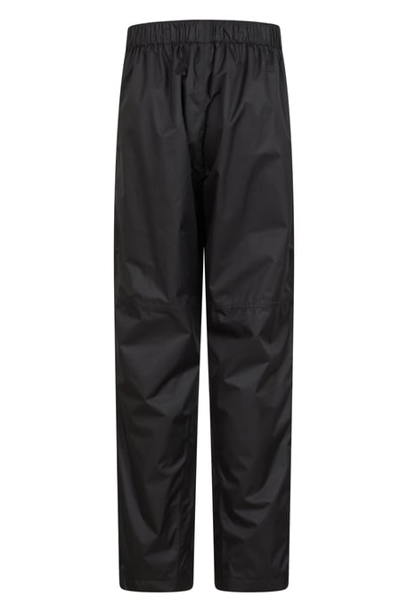 'Spray' Women's Short Overtrousers with Taped Seams Waterproof Pants Black - Image 3