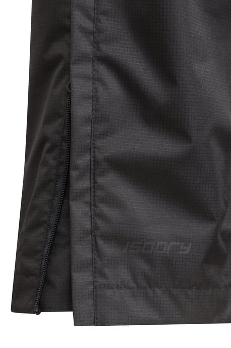 'Spray' Women's Short Overtrousers with Taped Seams Waterproof Pants Black - Image 5