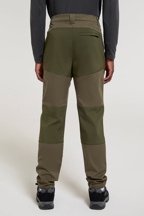 'Jungle' Men's Trekking Trousers Water Resistant Sun Protection Pants Khaki - Image 3