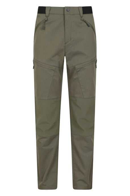 'Jungle' Men's Trekking Trousers Water Resistant Sun Protection Pants Khaki - Image 5