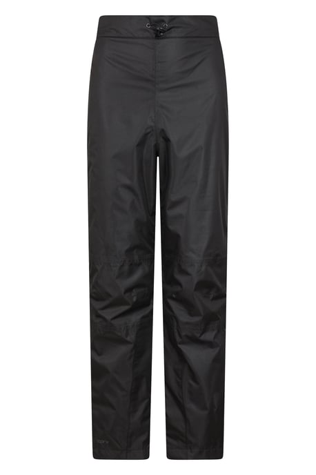 'Spray' Men's Short Trousers with Taped Seams Waterproof Pants Black - Image 1