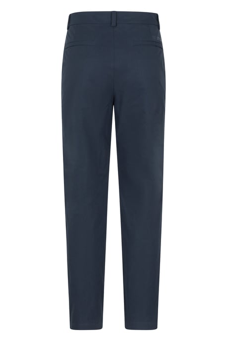 'Nature' Men's Chino Trousers Sun Protection Water Resistant Stretchy Pants Navy - Image 3