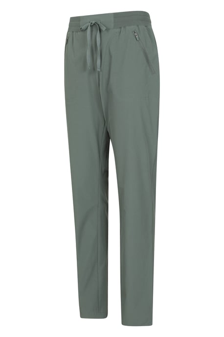 'Explorer' Women's Short Trousers Sun Protection Quick Dry Breathable Pants Forest Green - Image 4