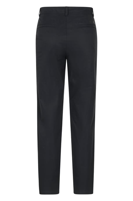 'Nature' Men's Chino Trousers Sun Protection Water Resistant Stretchy Pants Black - Image 3