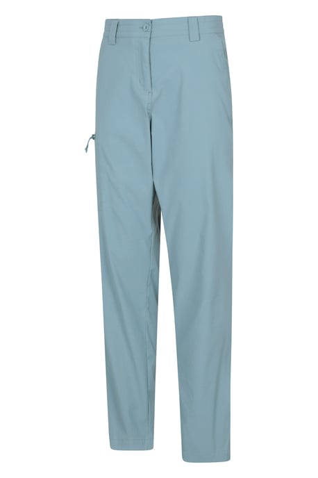 'Hiker' Women's Stretchy Trousers Quick Dry Sun Protection Holiday Pants Blue - Image 4