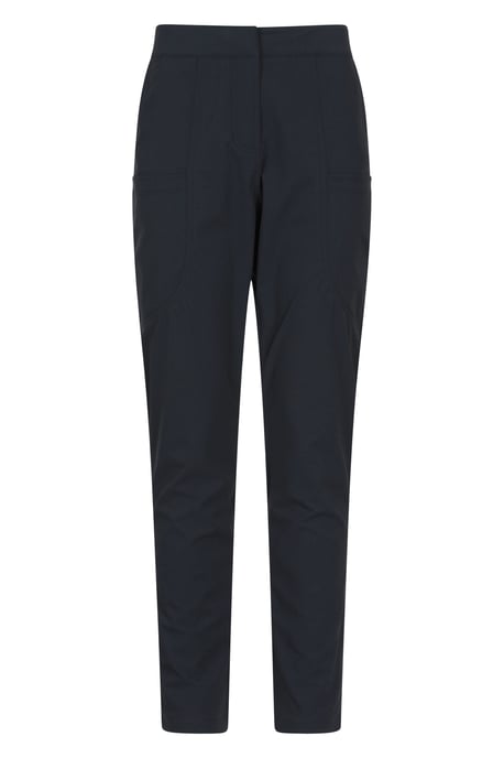 'Kesugi' Women's Stretchy Trousers Quick Dry Water Resistant Pants Black - Image 1