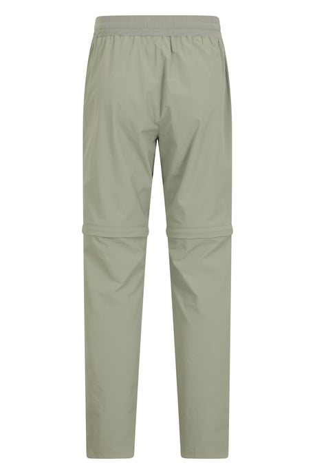 'Explorer' Women's Zip Off Trouser Short Lightweight Quick Dry Convertible Pants Olive - Image 3