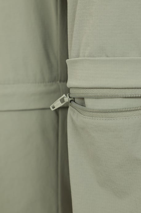 'Explorer' Women's Zip Off Trouser Short Lightweight Quick Dry Convertible Pants Olive - Image 5