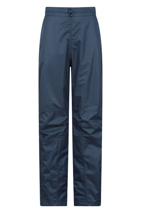 'Spray' Women's Short Overtrousers with Taped Seams Waterproof Pants Navy - Image 1