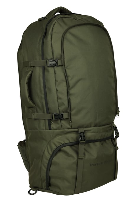'Traveller' Unisex 2 in 1 Rucksack with Detachable Daypack Travelling Bag Khaki - Image 5