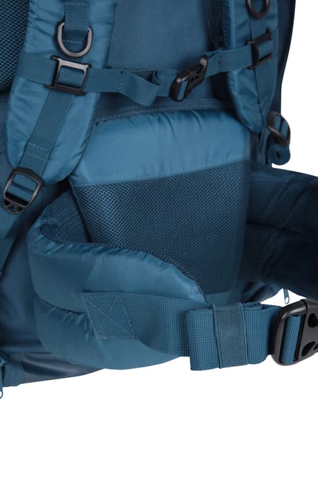 'Traveller' Unisex 2 in 1 Rucksack with Detachable Daypack Travelling Bag Teal - Image 4