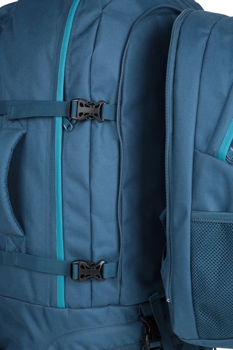 'Traveller' Unisex 2 in 1 Rucksack with Detachable Daypack Travelling Bag Teal - Image 6