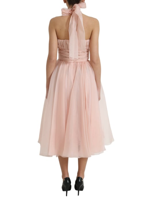 Halter Neck A-linje Klänning - Image 3