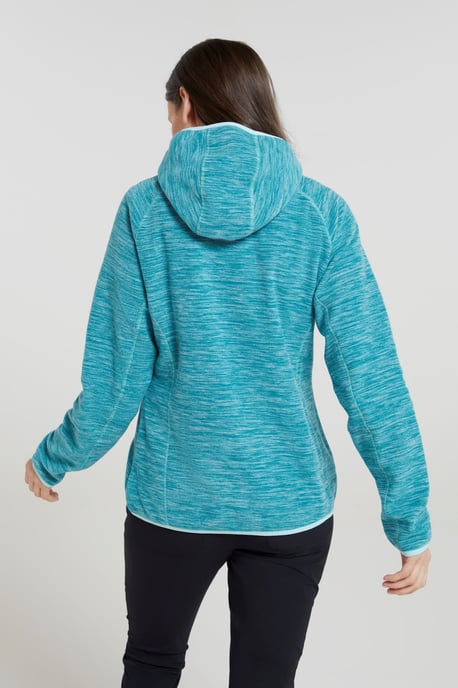'Lleyn' Women's Fleece Jacket Antipill Breathable Full Zip Activewear Teal - Image 4