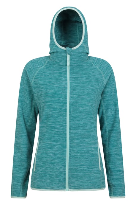 'Lleyn' Women's Fleece Jacket Antipill Breathable Full Zip Activewear Teal - Image 5