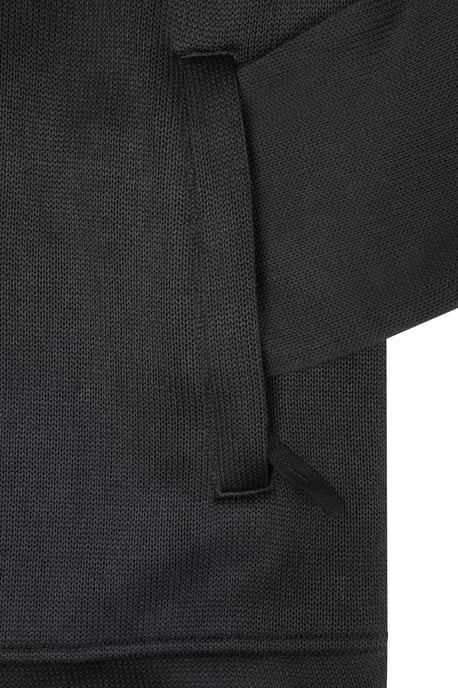 'Nevis Women's Fleece Jacket with Pockets Full Zip Base Layer Black - Image 6