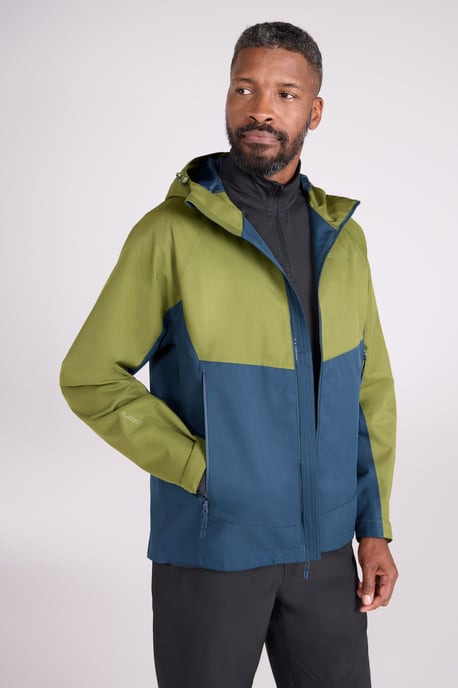 'Verge Extreme' Men's Jacket Waterproof Running Hiking Coat Green - Image 3