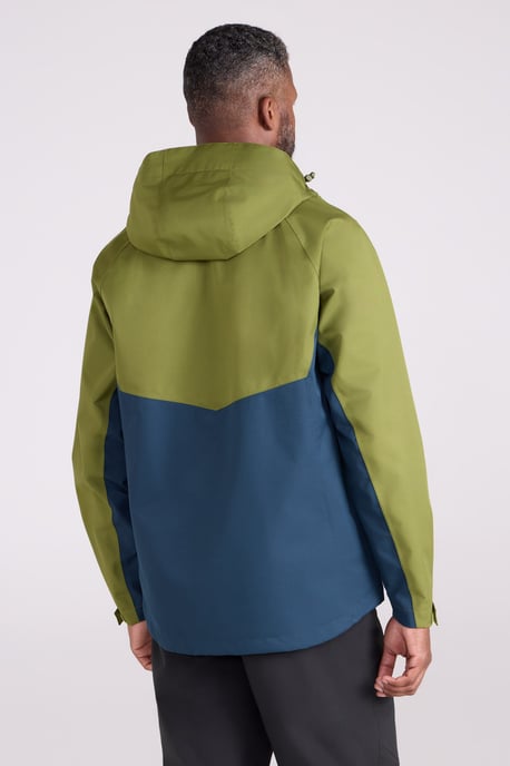 'Verge Extreme' Men's Jacket Waterproof Running Hiking Coat Green - Image 4