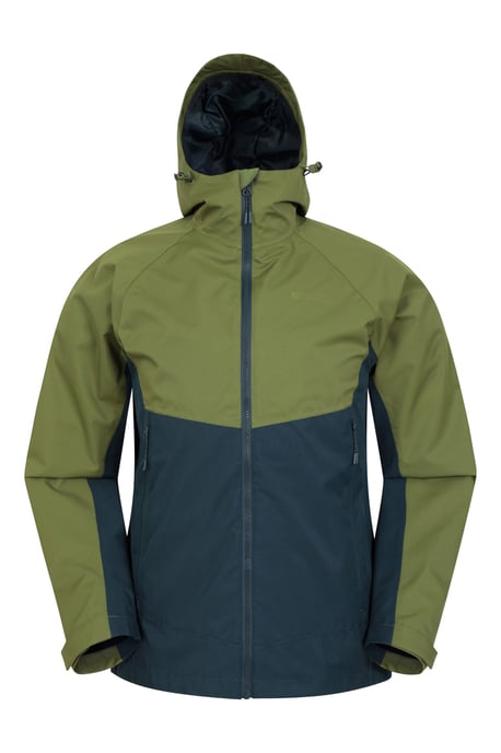 'Verge Extreme' Men's Jacket Waterproof Running Hiking Coat Green - Image 5