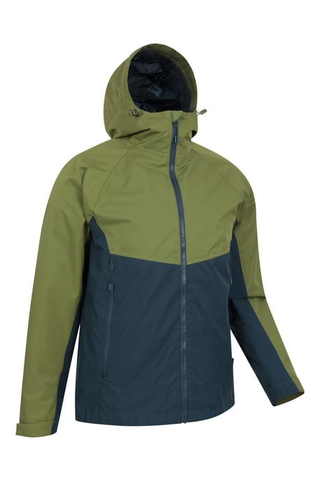'Verge Extreme' Men's Jacket Waterproof Running Hiking Coat Green - Image 6