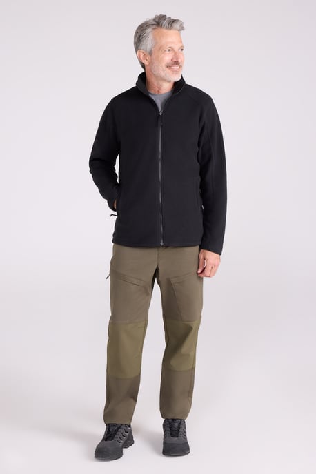'Thunderstorm' Men's 3 in 1 Jacket Waterproof Inner Fleece Hooded Winter Coat Dark Grey - Image 4
