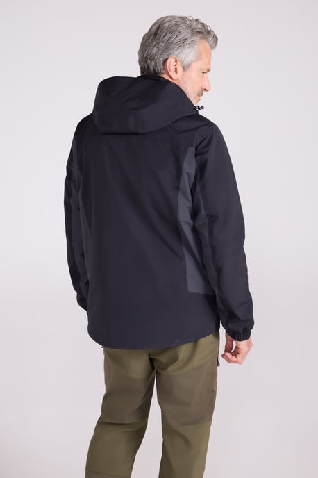 'Thunderstorm' Men's 3 in 1 Jacket Waterproof Inner Fleece Hooded Winter Coat Dark Grey - Image 5
