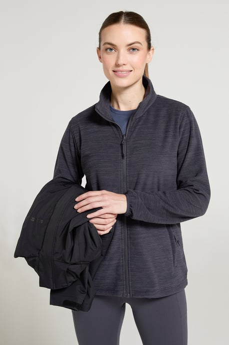 'Thunderstorm' Women's 3 in 1 Jacket Waterproof Inner Fleece Hooded Winter Coat Black - Image 4