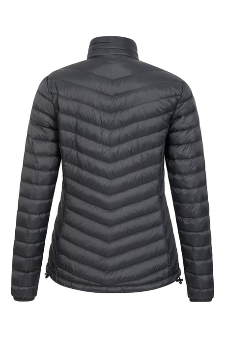 Women's Featherweight Down Jacket Water Resistant Full Zip Puffer Winter Coat Black - Image 4