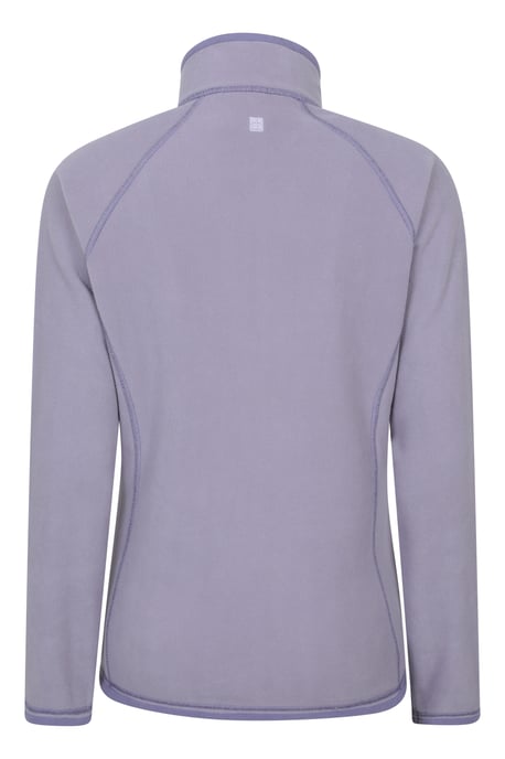 'Montana' Women's Microfleece Jacket Half Zip Breathable Quick Dry Sweater Purple - Image 3