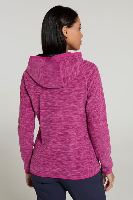 'Lleyn' Women's Fleece Jacket Antipill Breathable Full Zip Activewear Berry - Image 3
