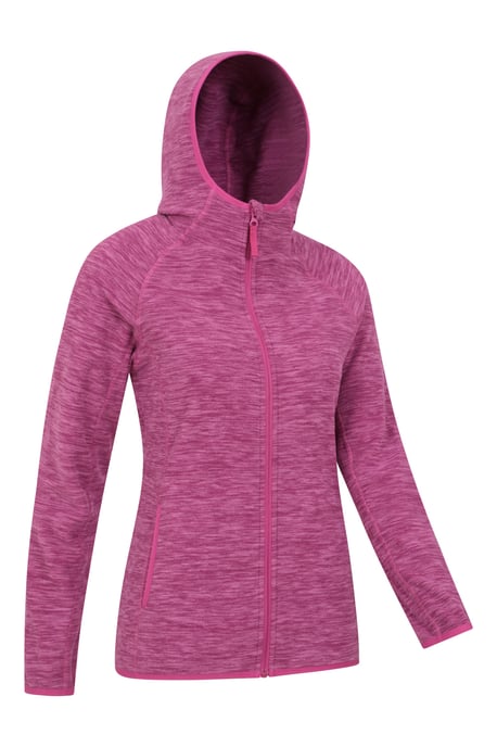 'Lleyn' Women's Fleece Jacket Antipill Breathable Full Zip Activewear Berry - Image 6