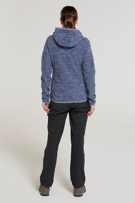 'Lleyn' Women's Fleece Jacket Antipill Breathable Full Zip Activewear Dark Blue - Image 3