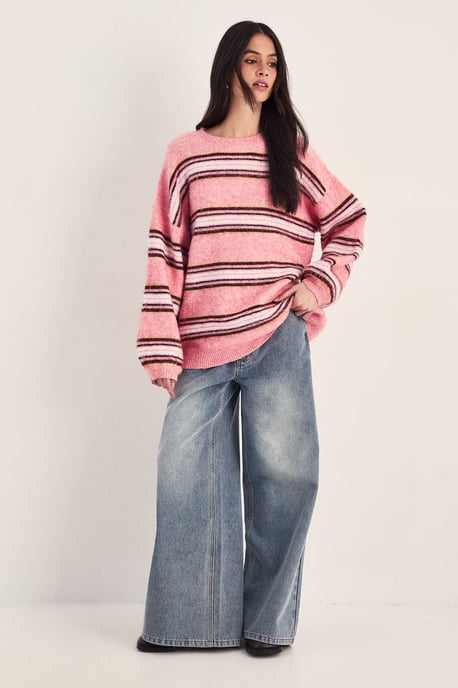 Stripe Knitted Jumper - Image 2