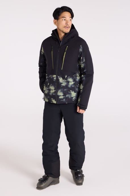 'Infinite Extreme' Men's Ski Jacket Waterproof Breathable Warm Winter Coat Khaki - Image 3