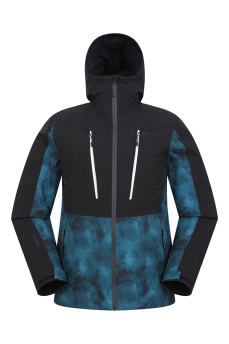 'Infinite Extreme' Men's Ski Jacket Waterproof Breathable Warm Winter Coat Navy/Blue - Image 2