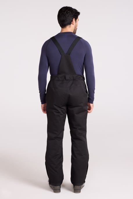 'Interstellar' Men's Waterproof Ski Pants Insulated Adjustable Winter Trouser Black - Image 2