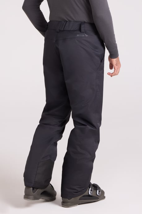 'Gravity' Men's Ski Pants Breathable Waterproof Padded Insulated Winter Trouser Grey - Image 3
