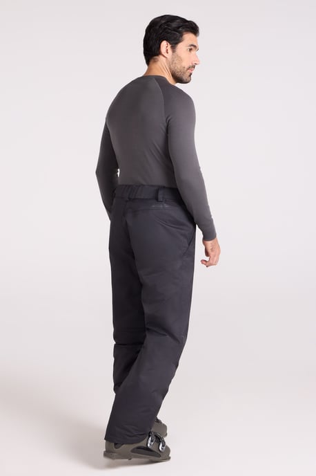 'Gravity' Men's Ski Pants Breathable Waterproof Padded Insulated Winter Trouser Grey - Image 4