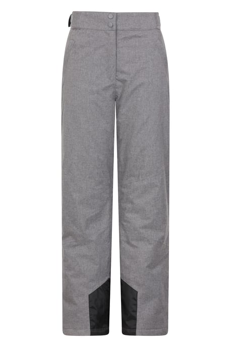'Blizzard' Women's Ski Trouser Waterproof Fleece Lined Winter Snowboarding Pants Grey - Image 6