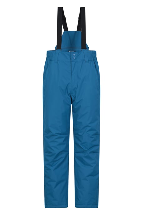 'Dusk II' Men's Ski Pants Warm Insulated Snow Proof Elastic Waist Winter Trouser Blue - Image 5