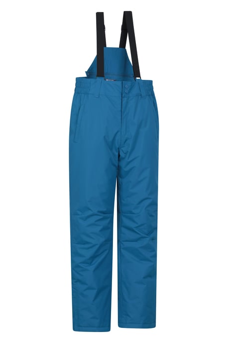 'Dusk II' Men's Ski Pants Warm Insulated Snow Proof Elastic Waist Winter Trouser Blue - Image 6
