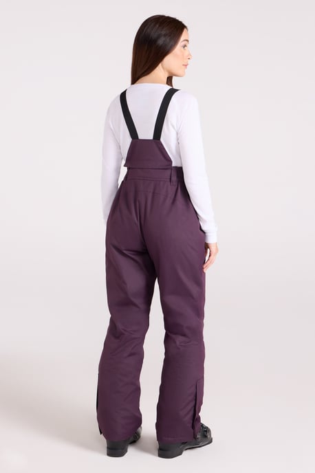 'Moon' Women's Ski Pants Warm Insulated Snow Proof Elastic Waist Winter Trouser Purple - Image 2