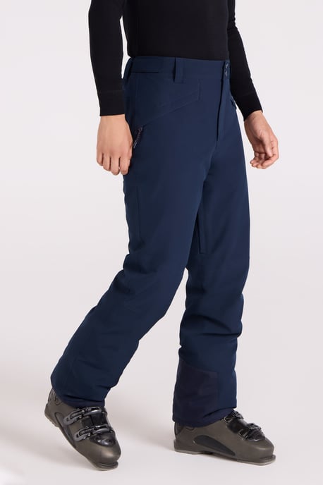'Orbit' Men's Ski Pants Waterproof 4 Way Stretchy Trouser Winter Salopettes Navy - Image 1