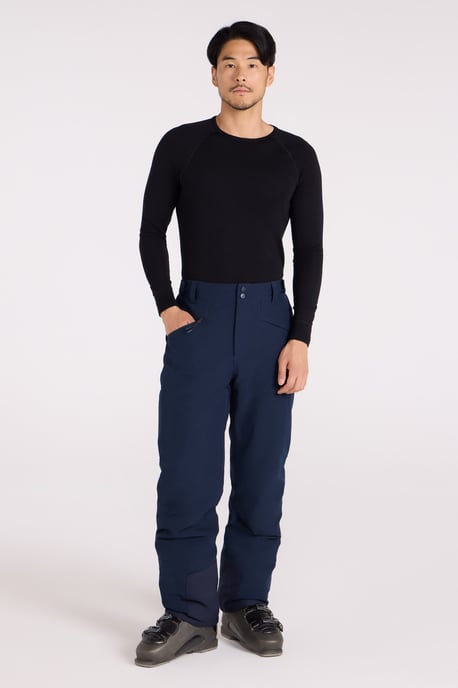 'Orbit' Men's Ski Pants Waterproof 4 Way Stretchy Trouser Winter Salopettes Navy - Image 2