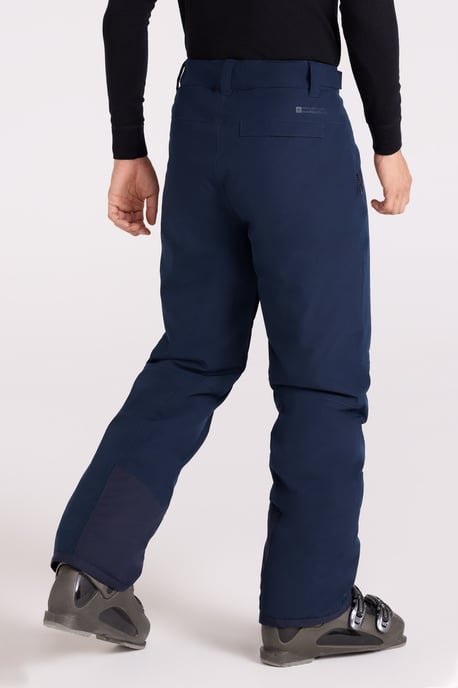 'Orbit' Men's Ski Pants Waterproof 4 Way Stretchy Trouser Winter Salopettes Navy - Image 3