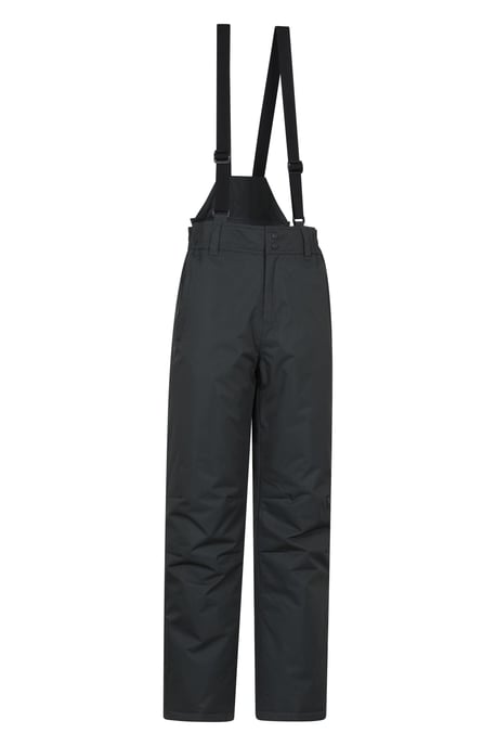 'Dusk' Men's Short Ski Pants Warm Insulated Snowproof Winter Salopettes Trouser Grey - Image 2