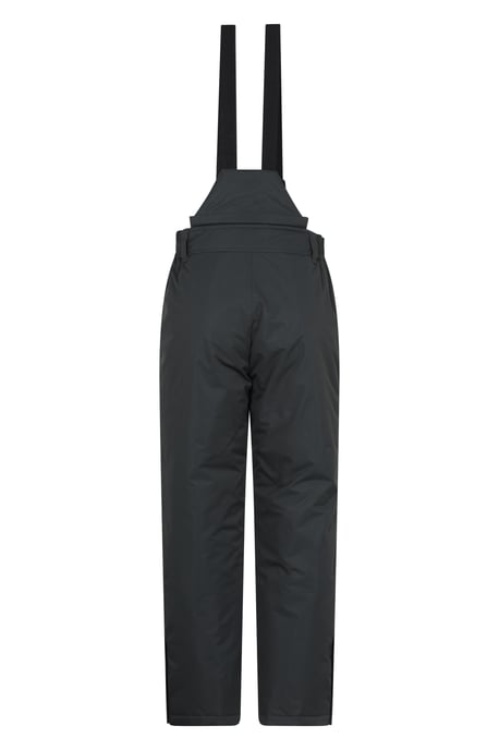 'Dusk' Men's Short Ski Pants Warm Insulated Snowproof Winter Salopettes Trouser Grey - Image 3