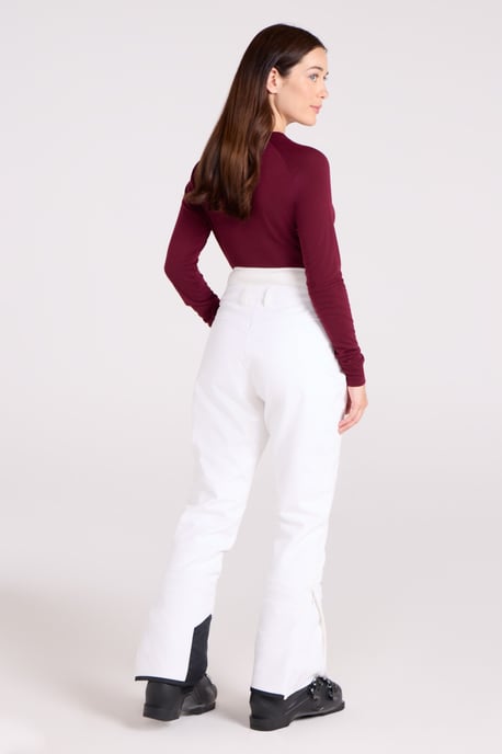 'Avalanche' Women's Ski Pants High Waist Warm Insulated Snow Proof Winter Trouser White - Image 4