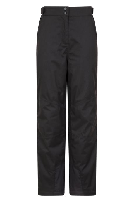'Blizzard' Women's Ski Trouser Waterproof Fleece Lined Winter Snowboarding Pants Black - Image 5